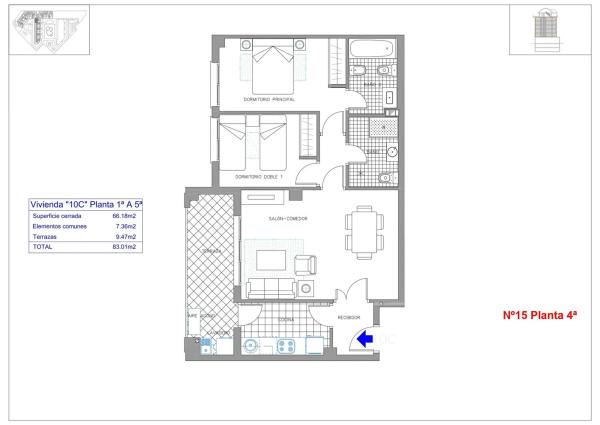 Piso en Ps Per.Ricardo Ortega, 2