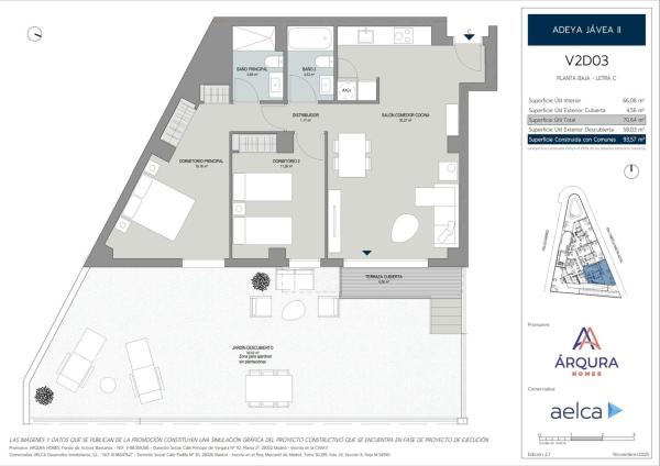 Piso en calle Cannes, 3