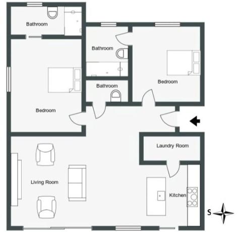 Casa independiente en calle de Brasil