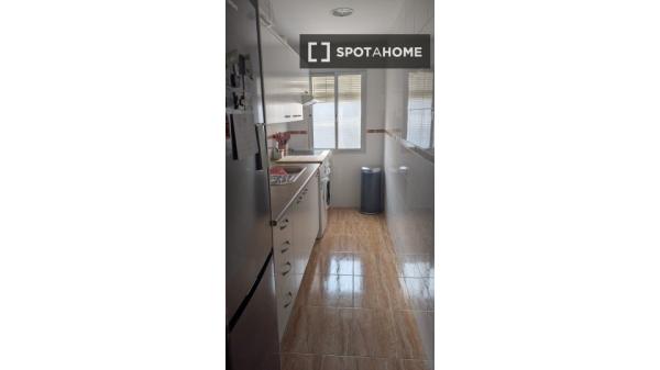 Chambre dans un appartement partagé à Malaga