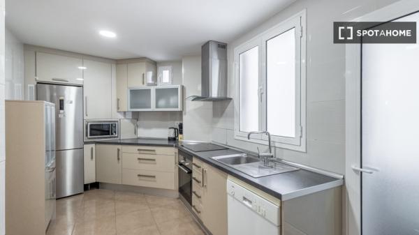 Se alquila habitación en piso compartido de 6 habitaciones en Camino de Ronda