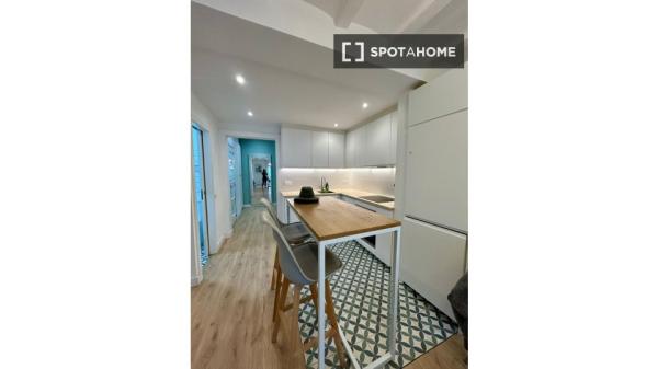 Apartamento de 3 dormitorios en El Raval, Barcelona