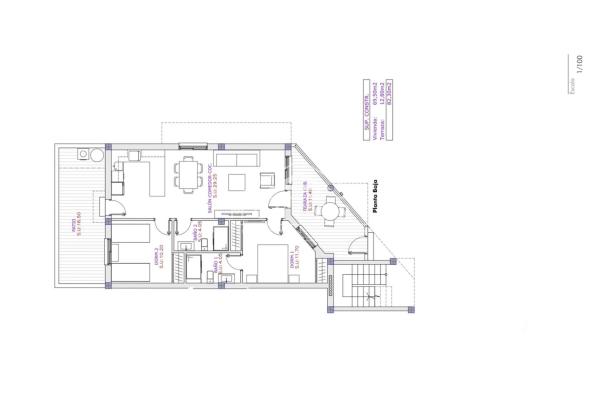 Piso en Barrio Los Almendros-La Florida