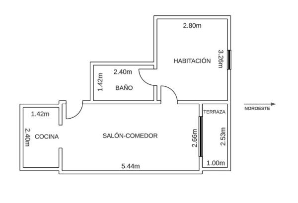 Piso en calle San Miguel de Salinas, 21