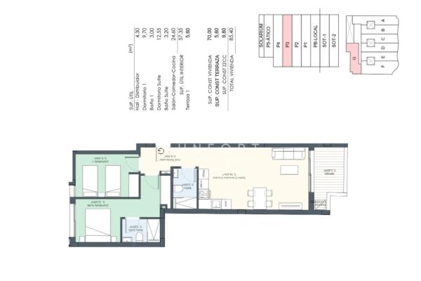 Piso en Barrio Avenida Habaneras - Curva de Palangre