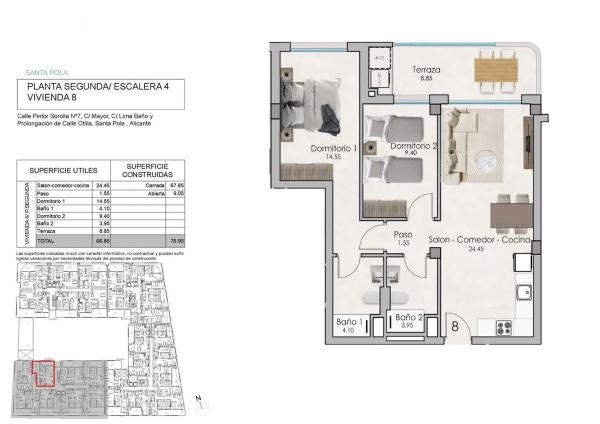 Piso en calle Lina Baño, 2