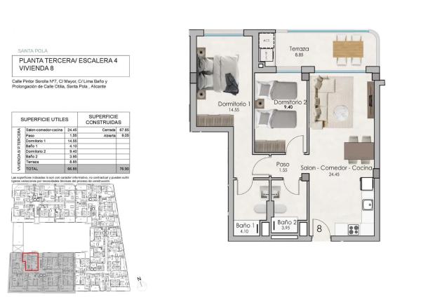 Piso en calle Lina Baño, 2