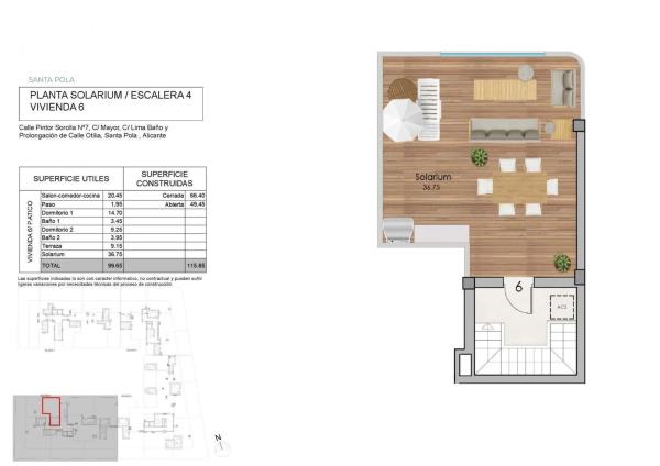 Ático en calle Lina Baño, 2