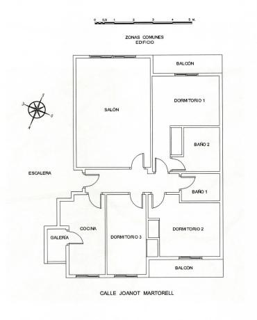 Piso en calle Joanot Martorell, 3