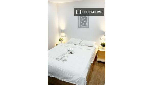 Habitación en piso compartido en barcelona.