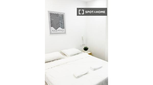 Habitación en piso compartido en barcelona.