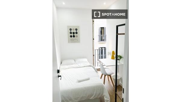 Habitación en piso compartido en barcelona.