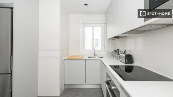 Pokój w mieszkaniu dzielonym do wynajęcia w Nueva España, Madryt