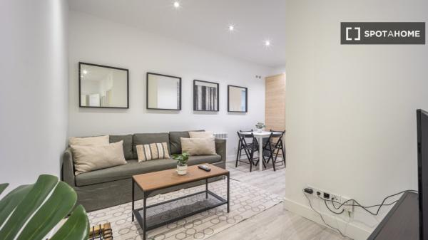 Habitación en piso compartido en madrid.