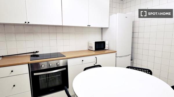 Habitación en piso compartido en madrid.