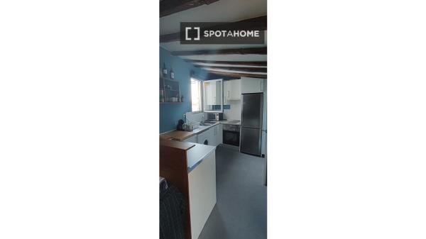 Studio for rent in Embajadores, Madrid