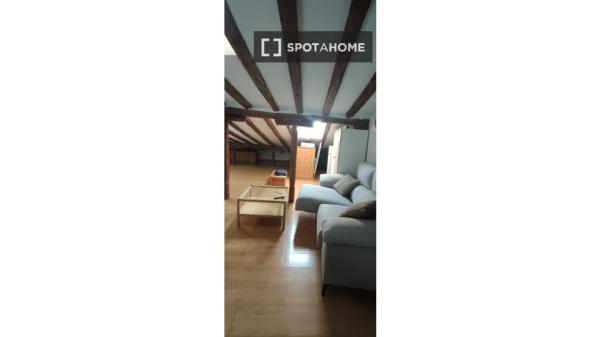 Studio for rent in Embajadores, Madrid