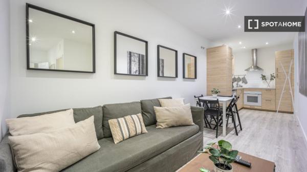 Habitación en piso compartido en madrid.