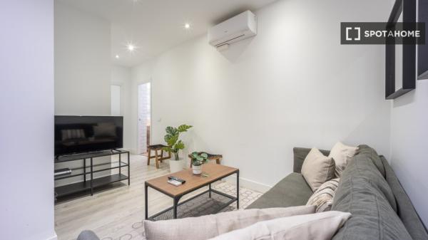 Habitación en piso compartido en madrid.