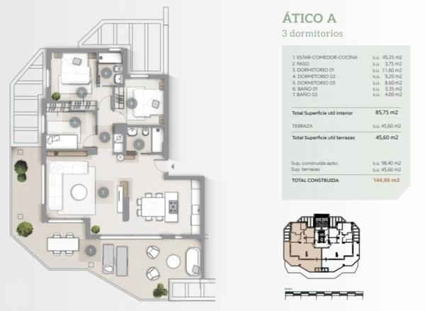 Piso en calle Eslovaquia