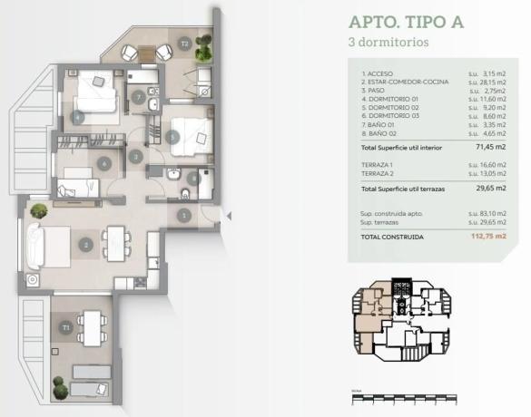 Piso en calle Eslovaquia