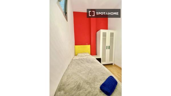 Habitación en piso compartido en barcelona.