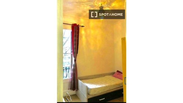 Habitación en piso compartido en barcelona.