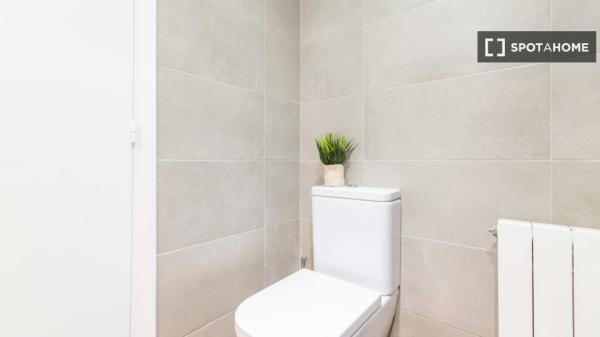 Room in a shared flat for rent in el Poble Sec, Barcelona.