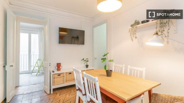 Habitación en piso compartido en el distrito de Sarrià-Sant Gervasi