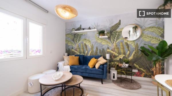 Habitación en piso compartido en madrid.