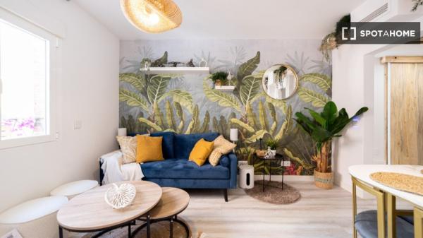 Habitación en piso compartido en madrid.