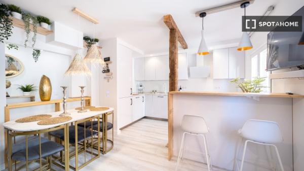 Habitación en piso compartido en madrid.