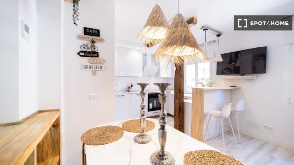 Habitación en piso compartido en madrid.