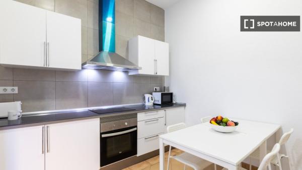 Habitación en piso compartido de 7 habitaciones en Sant Francesc.