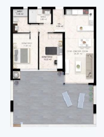 Ático en avenida del Puerto s/n