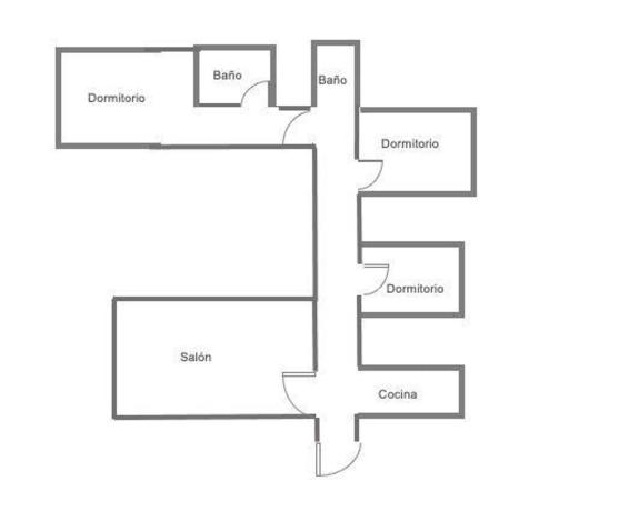 Piso en Barrio La Puya - La Ermita