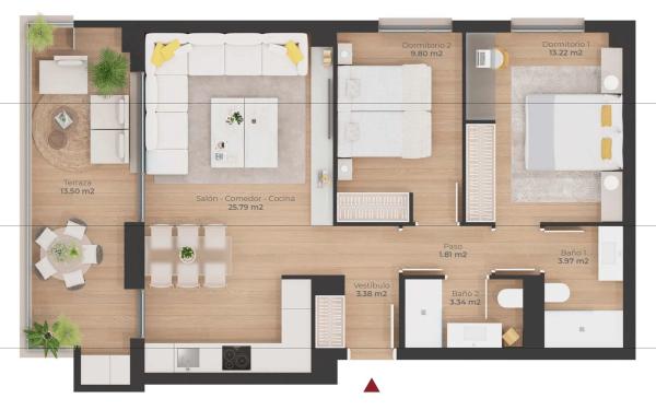 Piso en calle José Meliá, 5