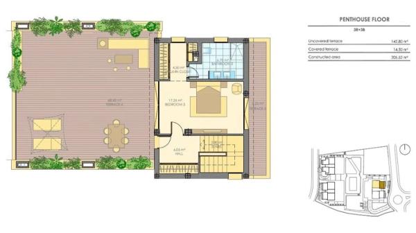 Ático en Lomas del Rey