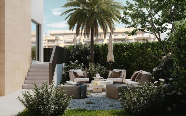 Chalet adosado en avenida Santa Amalia, 15