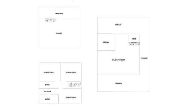 Chalet pareado en calle Agustína de Aragón