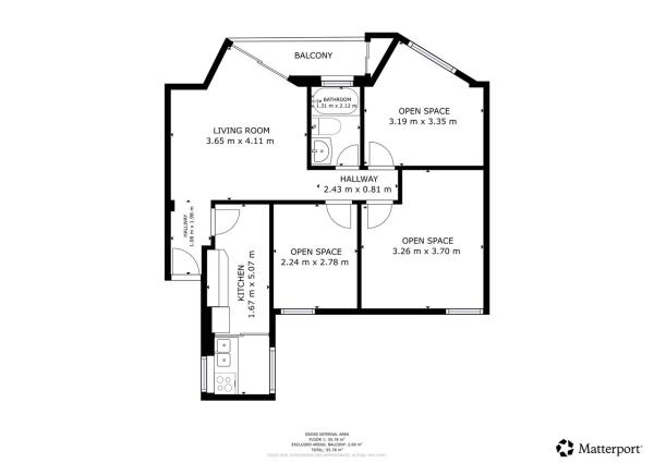 Piso en calle de la Paz