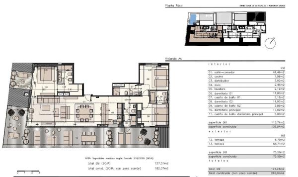 Piso en avenida Condes de San Isidro