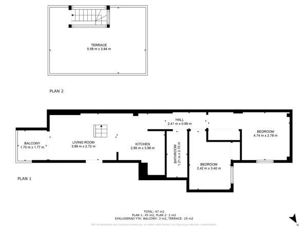 Dúplex en calle Poeta Salvador Rueda, 67