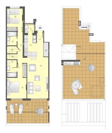 Ático en calle Begoña