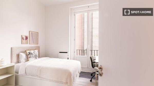 Habitación en piso compartido en madrid.