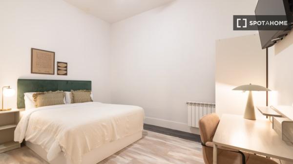 Habitación en piso compartido en madrid.