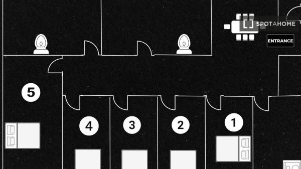 Habitación en piso de 5 habitaciones en Ciutat Jardí, Valencia