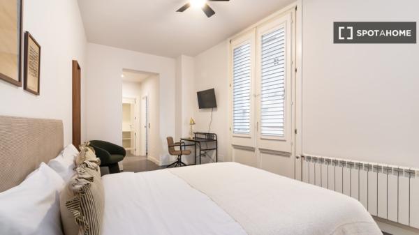 Habitación en piso compartido en madrid.