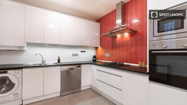 Habitación en piso compartido en madrid.