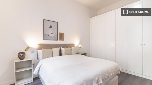 Habitación en piso compartido en madrid.